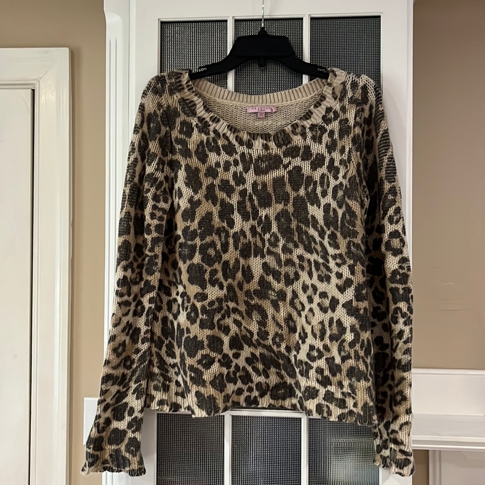 Calypso St Barth animal print sweater